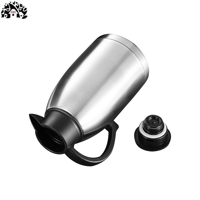 Stainless Steel Thermos Carafe Coffee Pot Vacuum Flask Kettle 68oz/2 Liter Jug Vacuum Flask