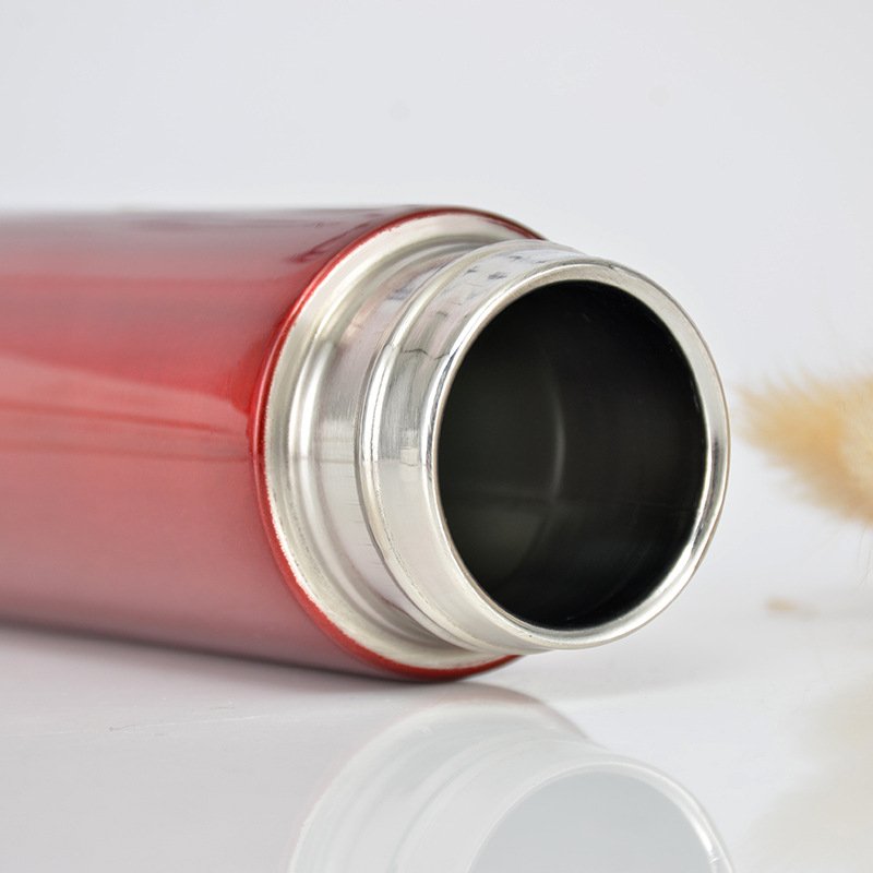 260ml slim thin double wall color stainless steel thermos vacuum flask