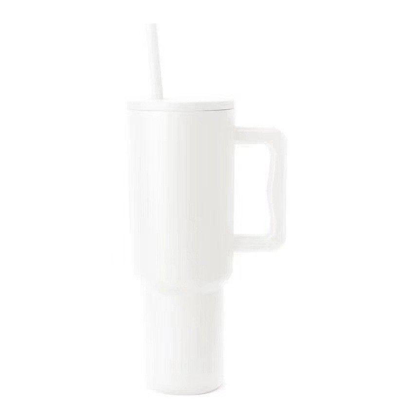 RTS40 oz thermos cup with handle factory source supply can be customized with pattern and logo