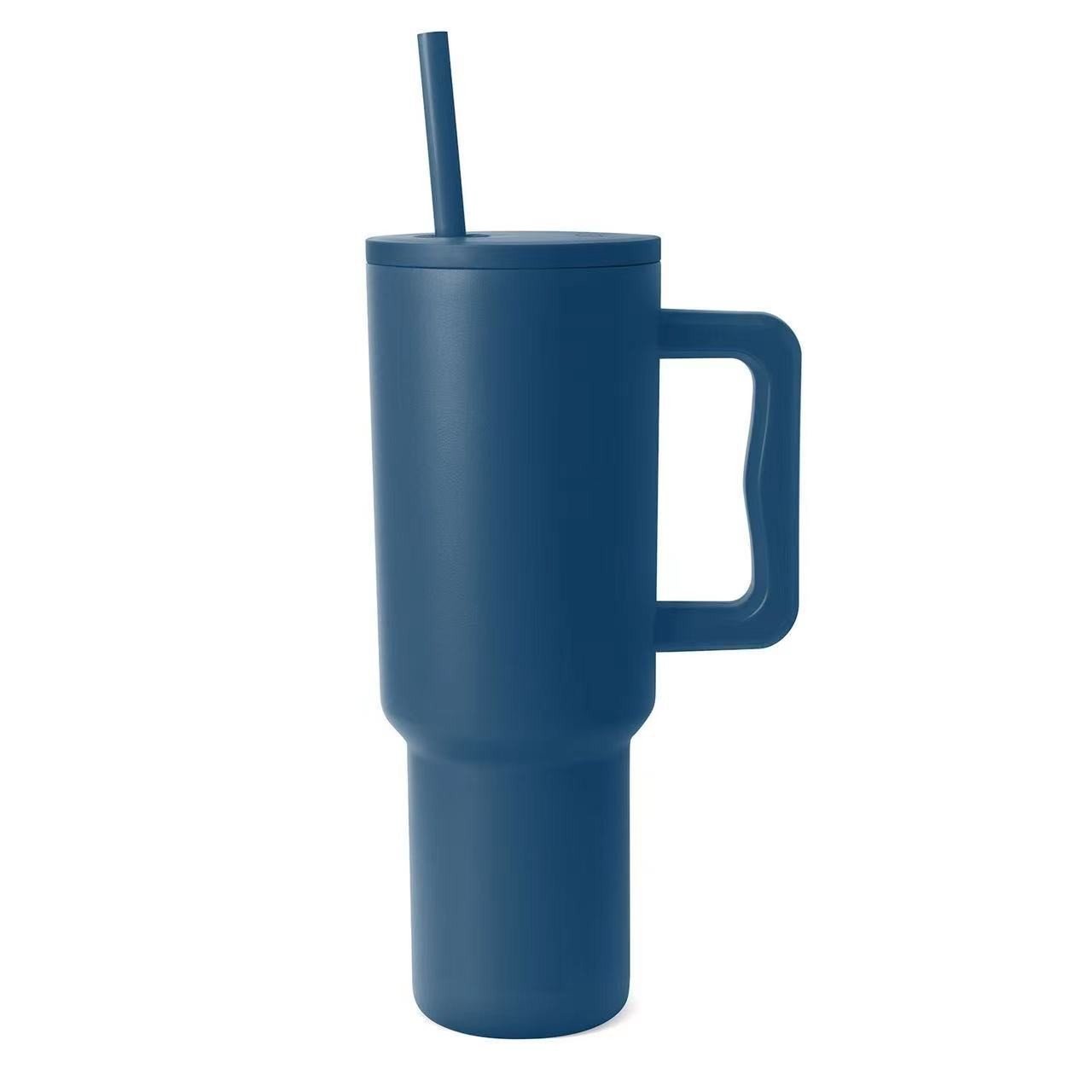 RTS40 oz thermos cup with handle factory source supply can be customized with pattern and logo