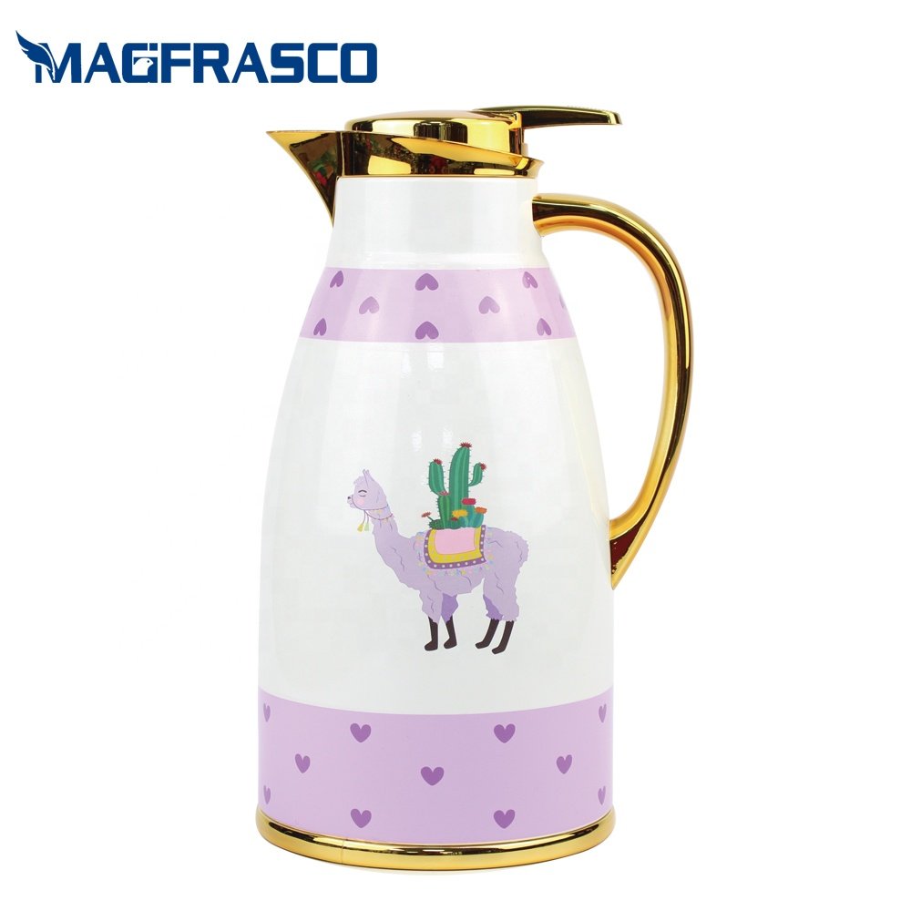 dubai saudi deluxe luxury black white hot cold water tea arabic tea glass thermos vacuum flask
