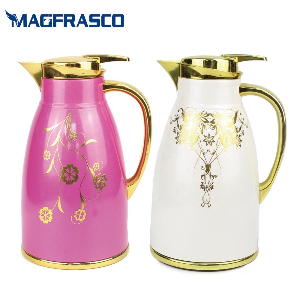 dubai saudi deluxe luxury black white hot cold water tea arabic tea glass thermos vacuum flask