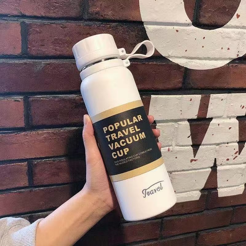 Portable Thermal Water Bottle Insulated Stainless Steel Vacuum Flask