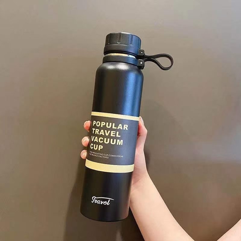 Portable Thermal Water Bottle Insulated Stainless Steel Vacuum Flask