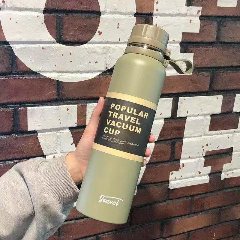 Portable Thermal Water Bottle Insulated Stainless Steel Vacuum Flask