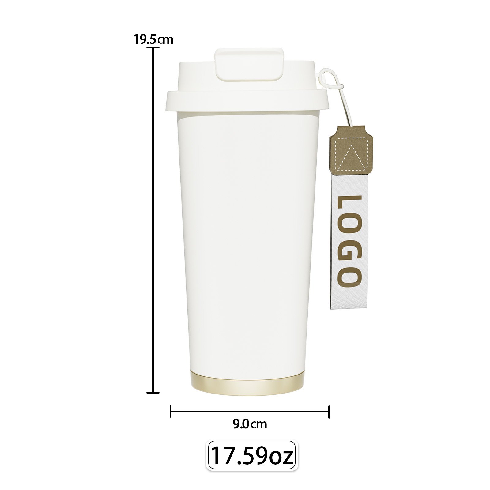 DIY Tumblers Wholesale Bulk Coffee Mug Thermal Cup Custom Mug Vacuum Flask Water Office Coffee for Hot/ice 510 Ml/17 Oz Adults