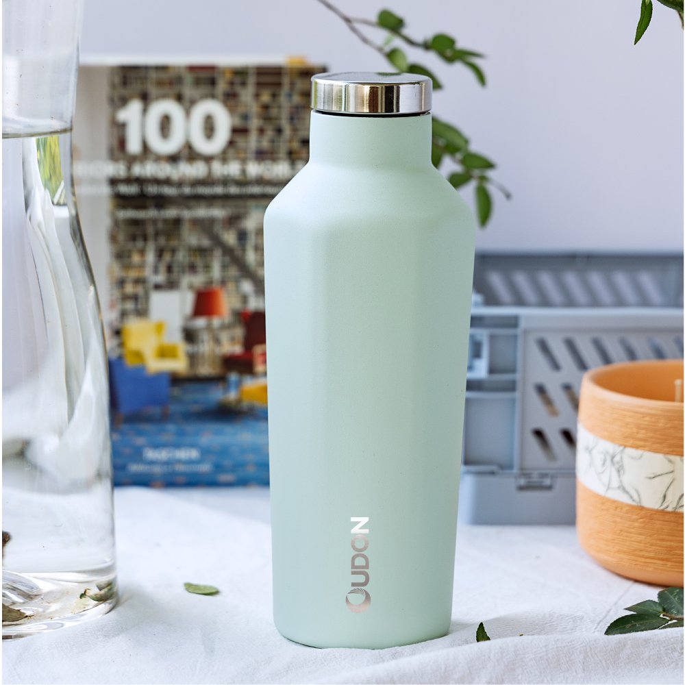 Custom logo New design Stainless steel water bottle irregular shape vacuum insulated vacuum sport water bottle
