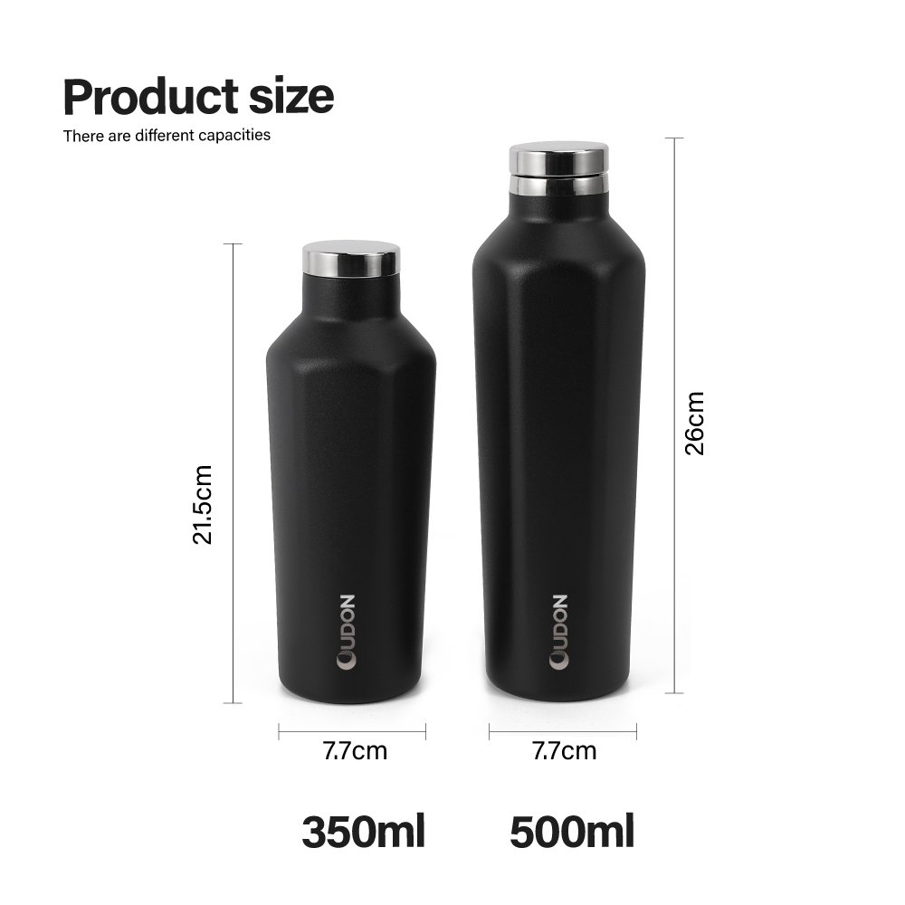 Custom logo New design Stainless steel water bottle irregular shape vacuum insulated vacuum sport water bottle