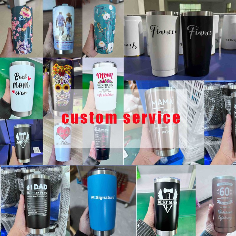 STARLII Wholesale Custom Bulk Travel Isotherme Mug Insulated Coffee Stainless Steel Tumbler Mug Straw Drinking Lid Metal Cup