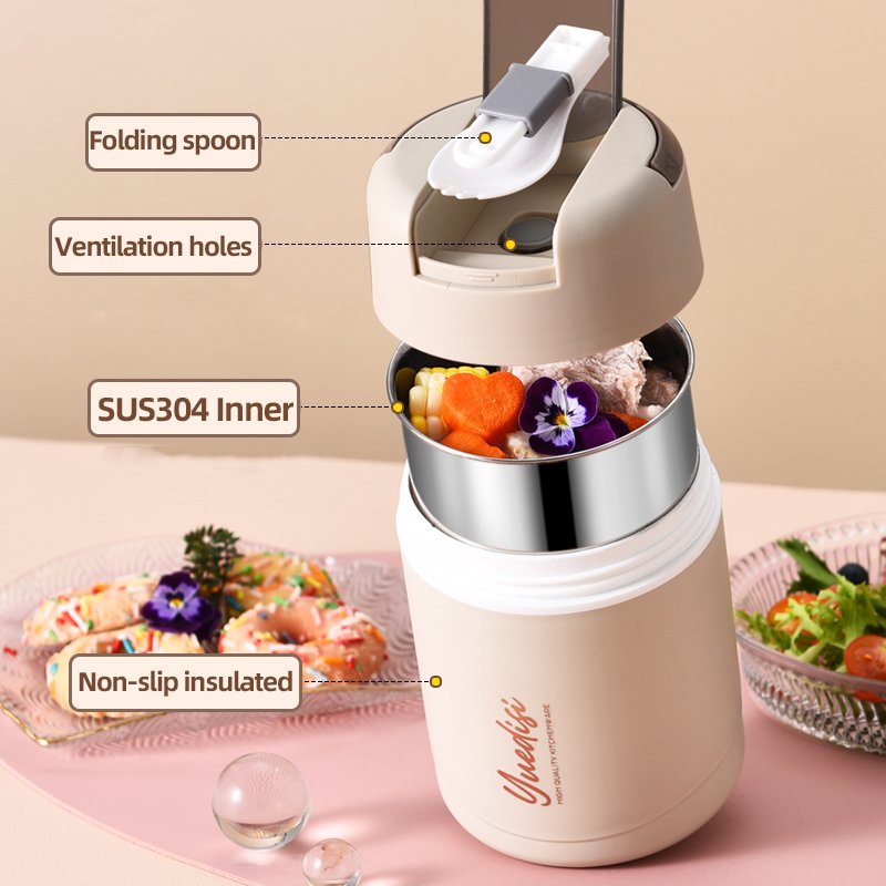 YUEDISI Wholesale Lunch Box Vacuum Insulated Soup Container Lunch Box Set Insulated Food Lunch Box