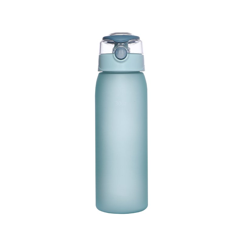 Hot Sale Trend 2024 900ml Personalized Gym And Outdoor Plastic Frosted Sports Water Bottles