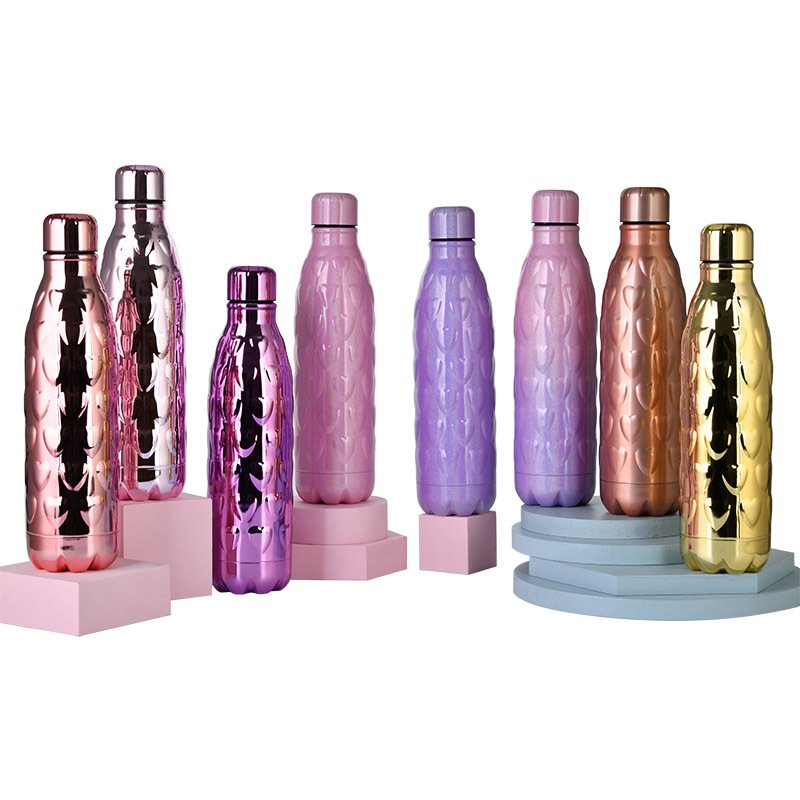 Sublimation Blanks Bottle Custom Logo Sport Sublimation cola shape Thermos Vacuum Flasks Eco Friendly Insulated Water Bottle