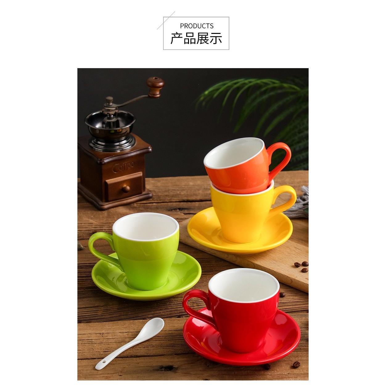 Ceramic Mugs 12Oz kupa Wall With Spoon Wood Insulated With Lid 15Oz Ethiopian Coffee Tea Pot Set Tea Cup Sets Ceramic With Tray
