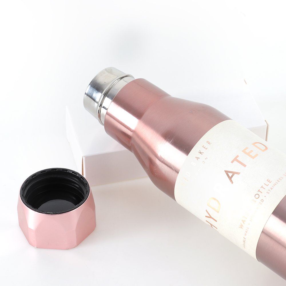 HEESUN 500ml Stainless Steel Vacuum Insulated Flask With A New Appearance, Outdoor Portable Thermal Water Bottle