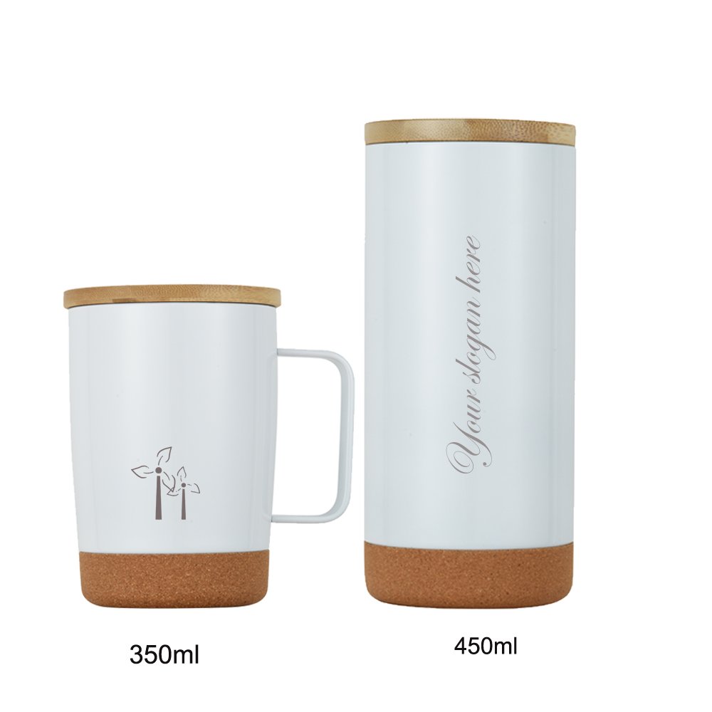 New Arrival Stainless Steel 500ml Vacuum Thermal Insulated Outdoor Sports Cola Water Bottle With Bamboo base