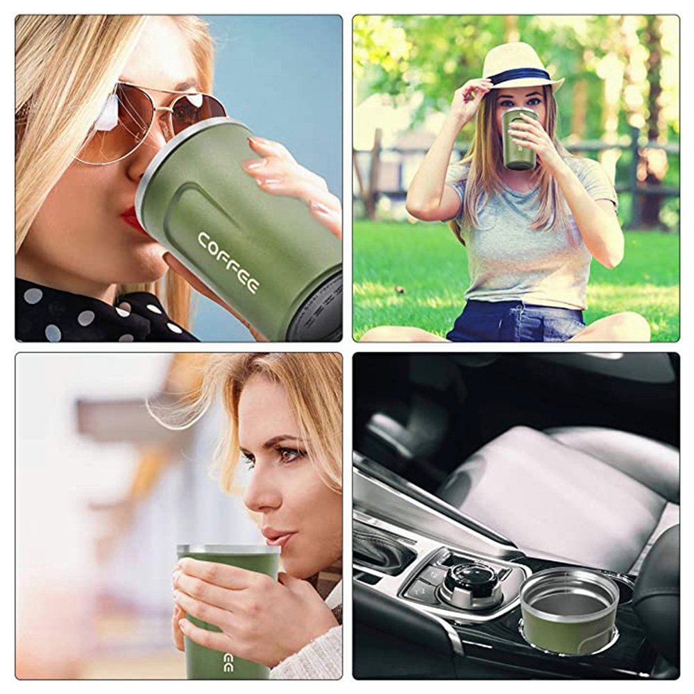 Wholesale Stainless Steel Double-Wall Thermos Cup Smart Mug with LED Digital Display and Lid Coffee Temperature Tumbler