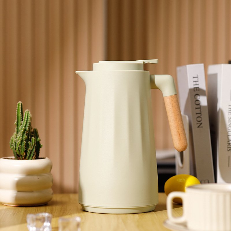 Nordic Ins custom 1000ml large capacity double wall vacuum flasks thermos jug stainless steel insulated hot tea pots kettles