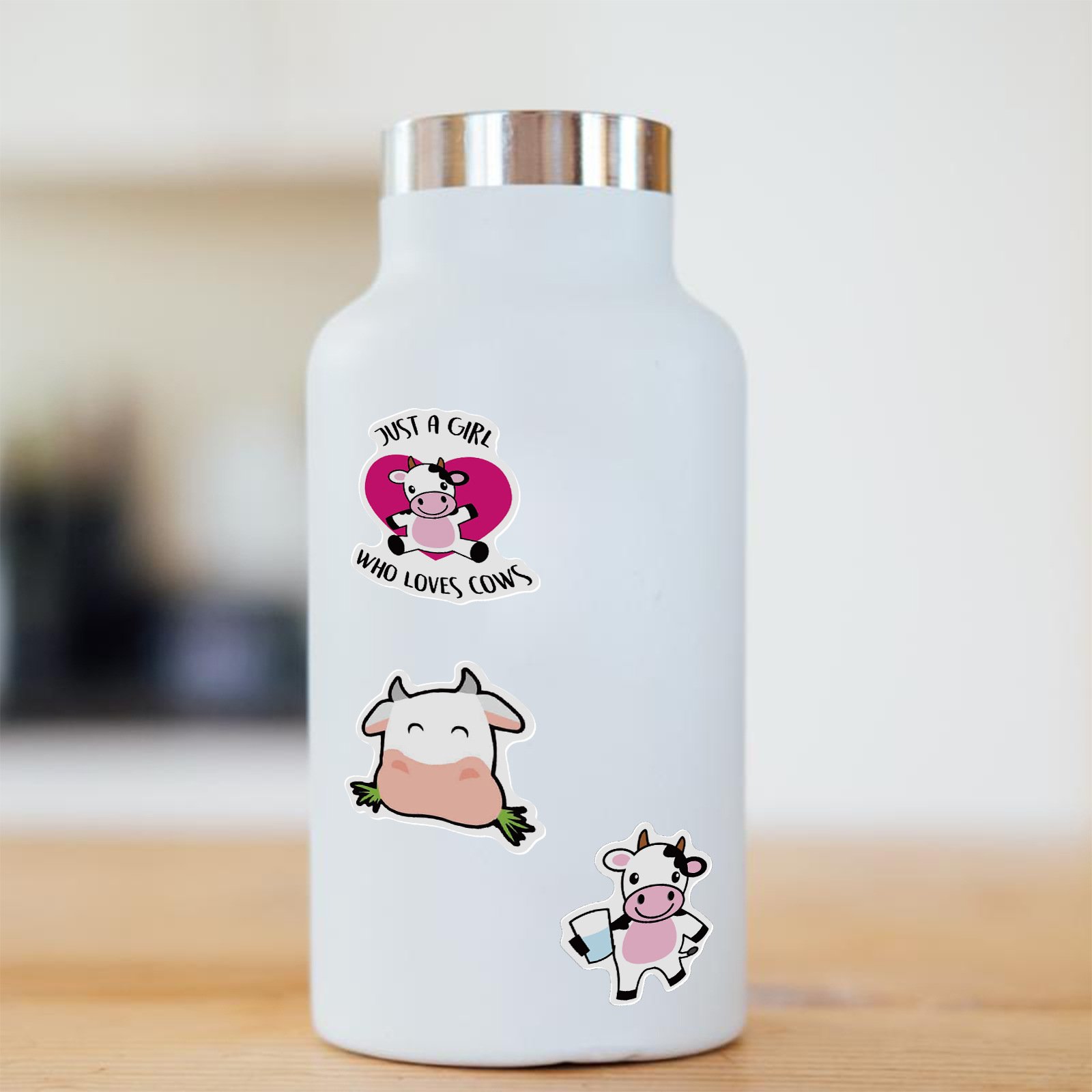 Baby Products Customized Stainless Steel Double walled Stainless Steel insulated Kids Water Bottles BPA FREE WCute 3D design
