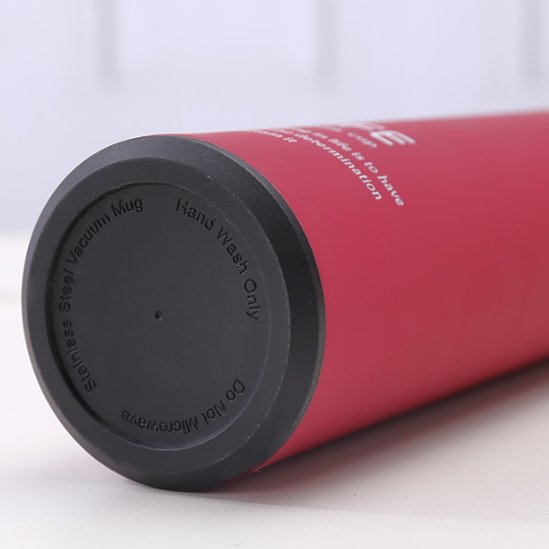 15oz/450ml Soft Touch Thermos with Infuser Double Wall Insulated Vacuum Tea Flask Stainless Steel Custom Water Bottle Tea Flask