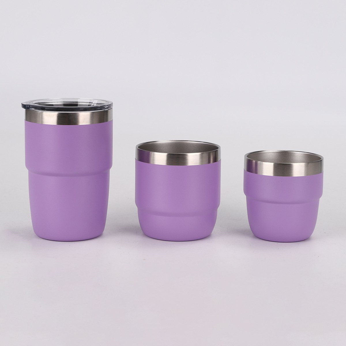 Mini tumblers 4oz 6oz 8oz cup Stainless Steel Wine Shot Tumblers insulated bottle water drink cup coffee mug