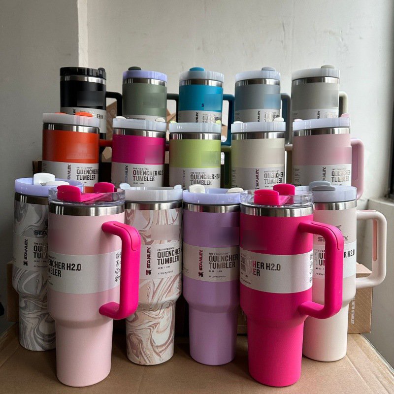 Brand Modern 40oz Stainless Steel Tumbler 30 oz Vacuum Insulated Travel Cup Light Double Wall Thermal Mug Office Use Hot Water