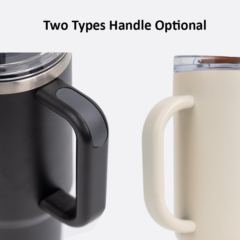 40oz Insulated Stainless Steel Tumbler With Lid 40oz Tumbler With Handle And Straw Keeps Drinks Cold And Hot