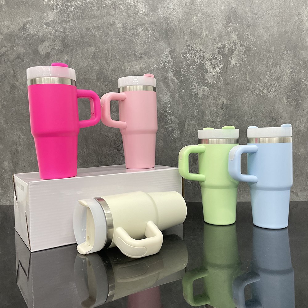 macaron 14oz baby tumbler for blank sublimation kids travel mug with lids and straws for uv dtf wraps For DIY printing