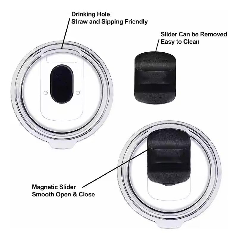 Wholesale Magnetic Cover Insulated Vacuum Tumbler Water Bottle Wine Cup 30oz Coffee Cup