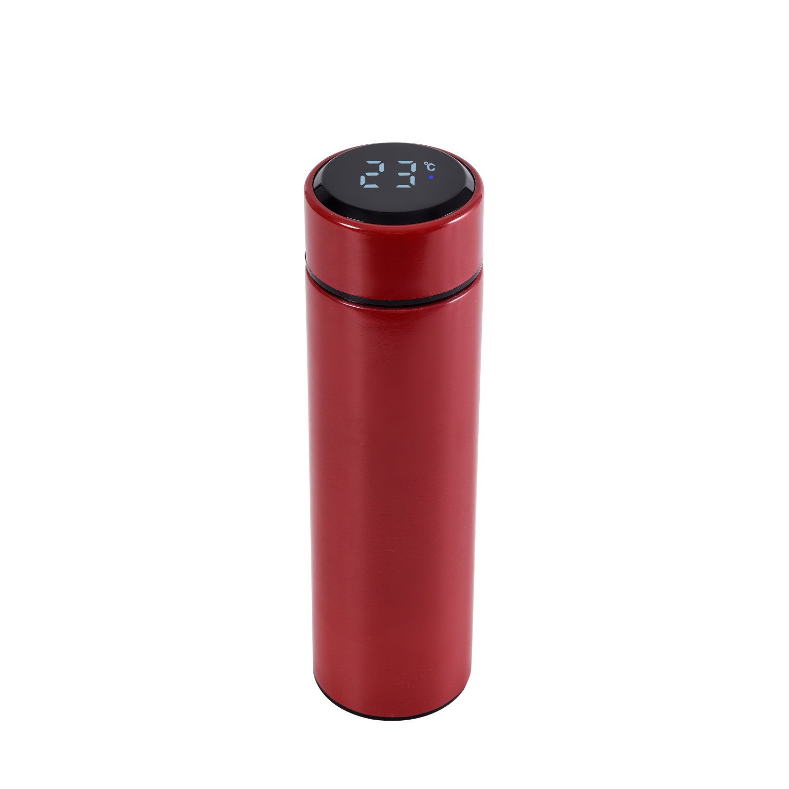 Smart Intelligent Led Display Stainless Steel Travel Water Bottle With Power Bank