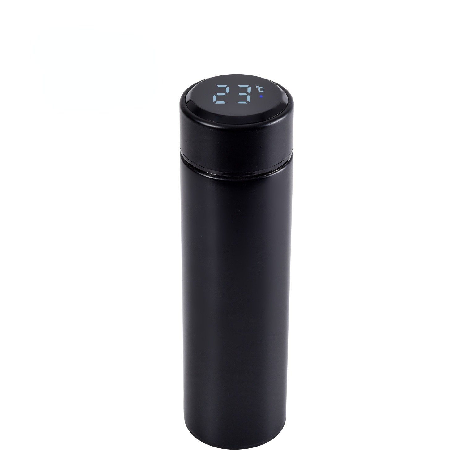 Smart Intelligent Led Display Stainless Steel Travel Water Bottle With Power Bank