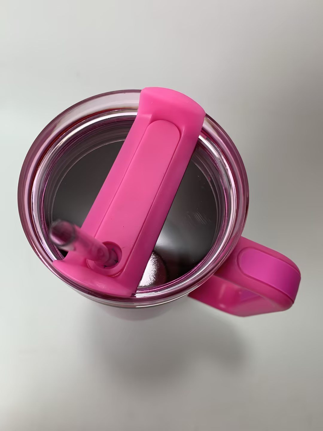 Ready To Ship New 40oz Black Chroma Tumbler With Handle And Straw Stainless Steel Travel Mug Powder Coated Rainbow Tumbler