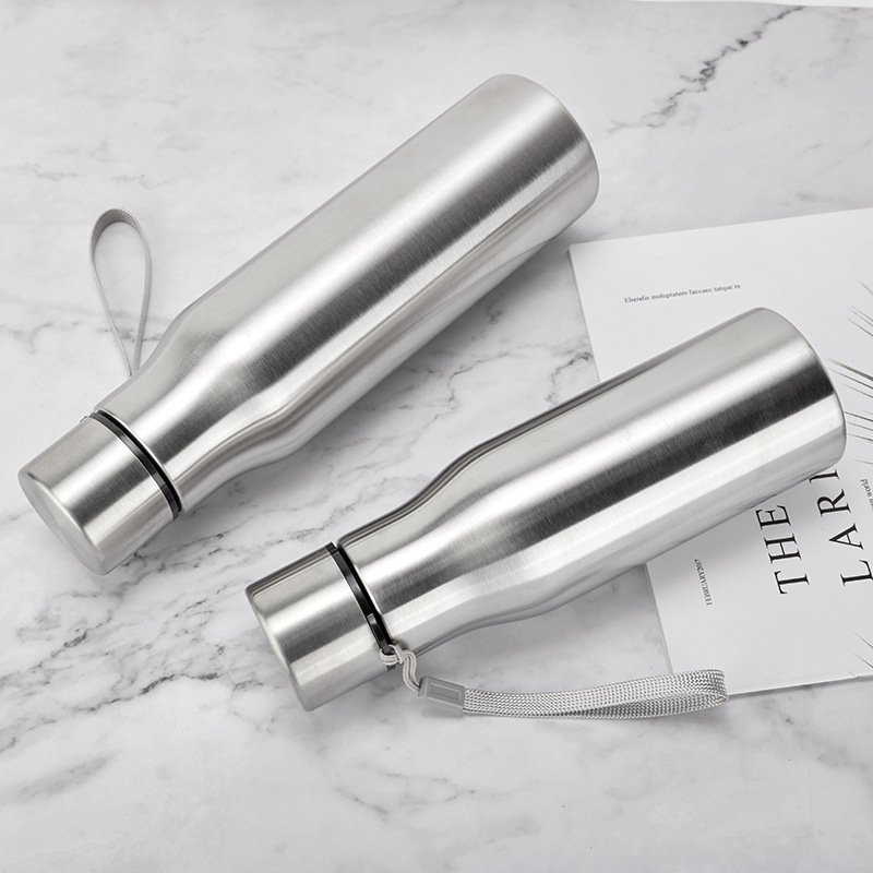 500ml 750ml 1000ml Large capacity wholesale customized sports water bottle outdoor single wall stainless steel water bottle