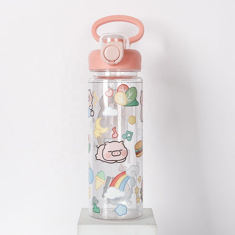 Best Sale Products China Suppliers Custom Logo Personalized Reusable Cute Clear Plastic Sport Water Bottle