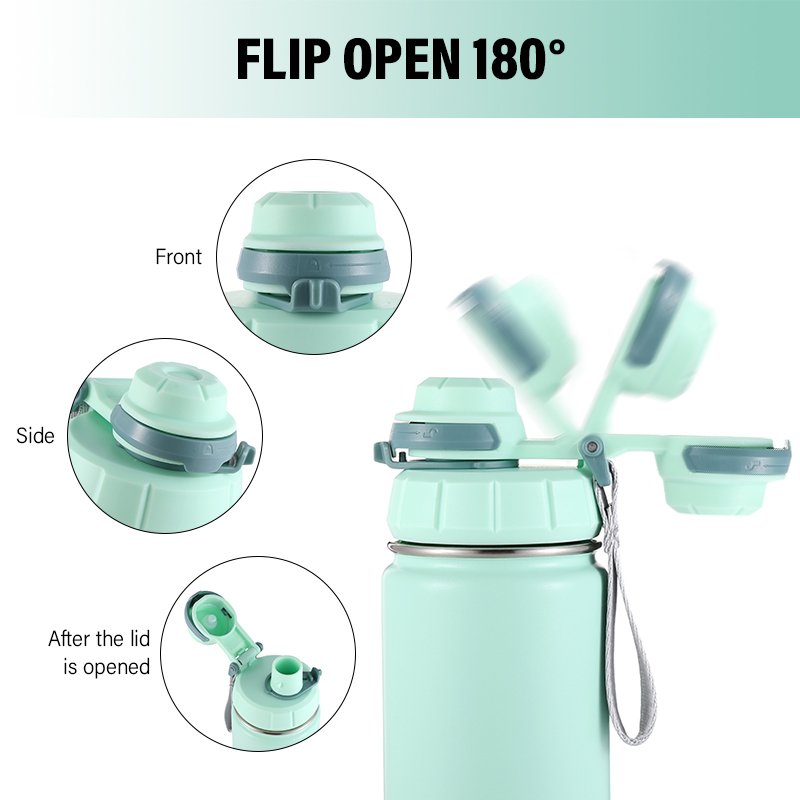 2024 Hot Sale Custom Insulated Stainless Steel metal Water Bottle Vacuum Flask Thermos Bottle
