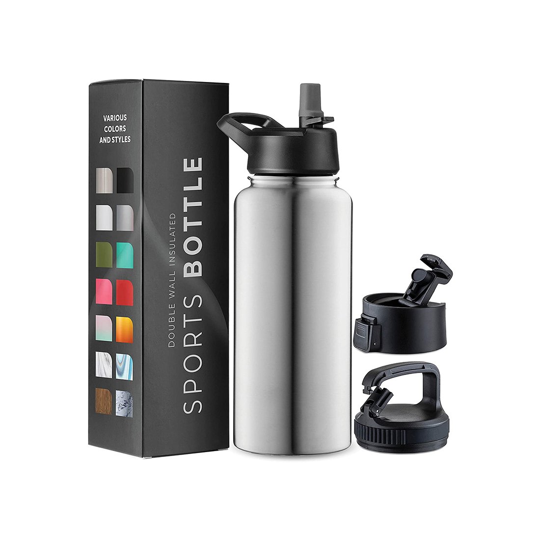 Stainless Steel Thermos Coffee Pot Tea Coffee Water Vacuum Flask