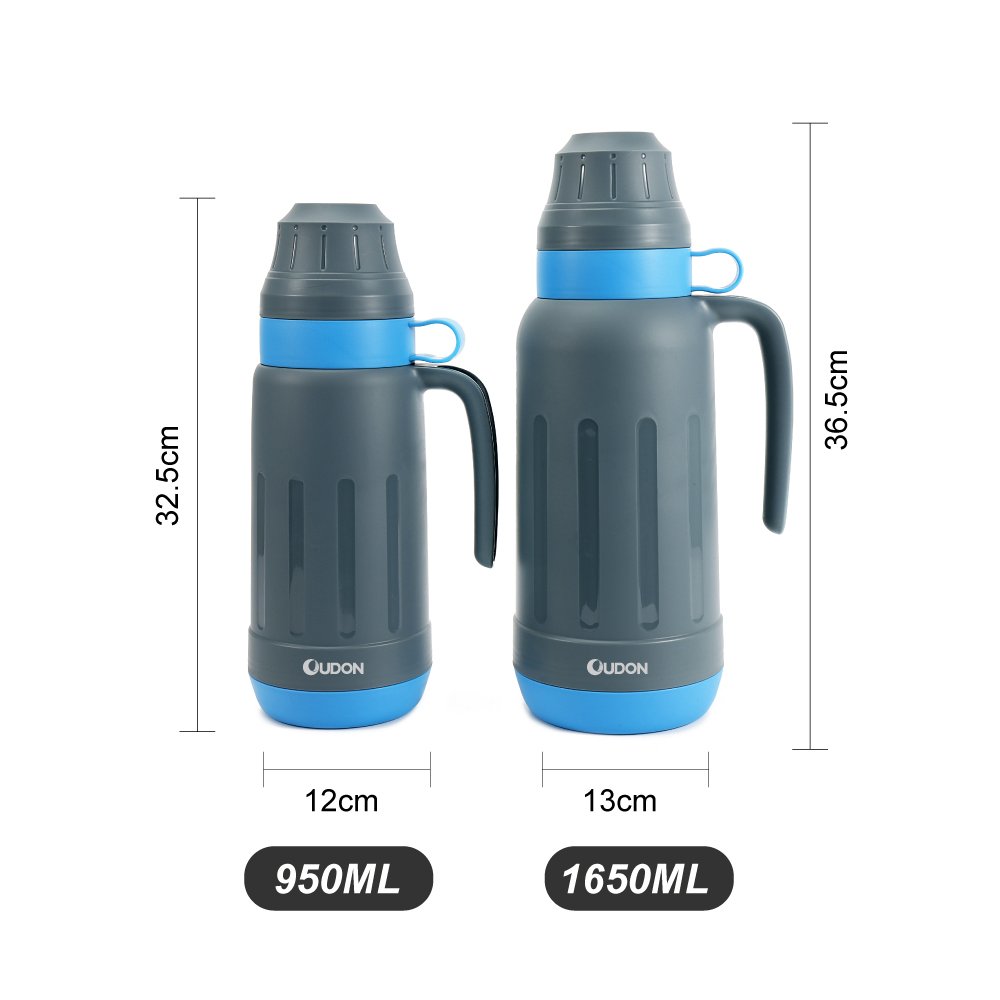 20 Years Industry Experienced Plastic Body Thermos Vacuum Flask With Inner Glass