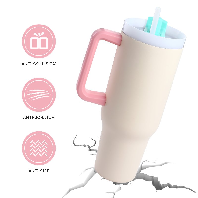 Special Lid 40oz Tumbler With 2 in 1 Lid Straw Double Wall Insulated Vacuum Adventure tumbler Travel Mug Custom Logo Color