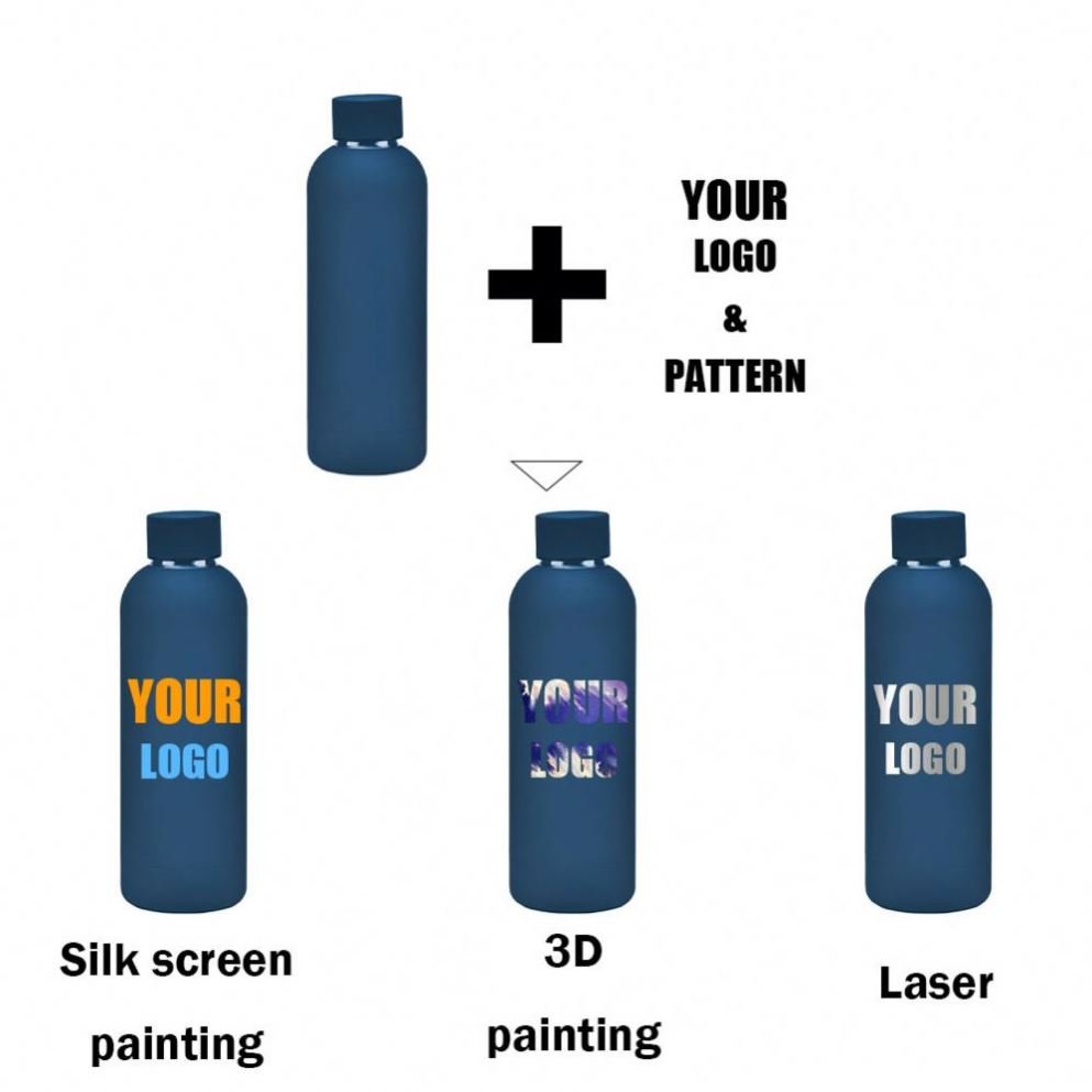 Factory Hot Sale Stainless Steel Double Wall Travel Insulated Vacuum Flask Bottle Thermos Cup Metal Smart Water Bottle Decanter