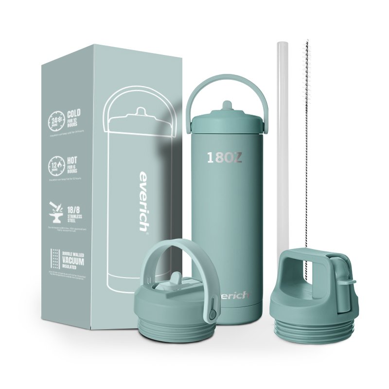 Everich 12oz/18oz stainless Steel Vacuum Flask Insulated customized custom logo water bottles