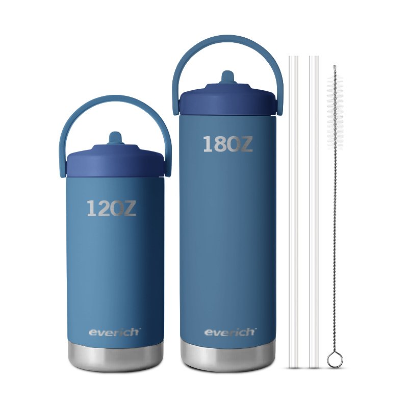 Everich 12oz/18oz stainless Steel Vacuum Flask Insulated customized custom logo water bottles