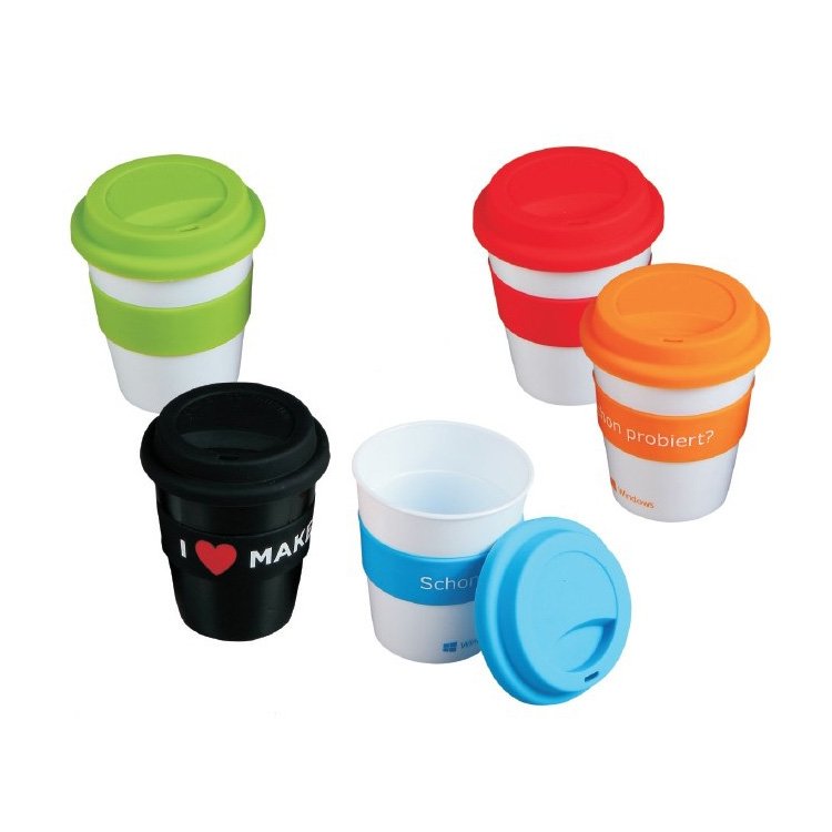 Hot Sales Custom Reusable Coffee Mug Portable Travel Cup Silicone Coffee Cup With Lid