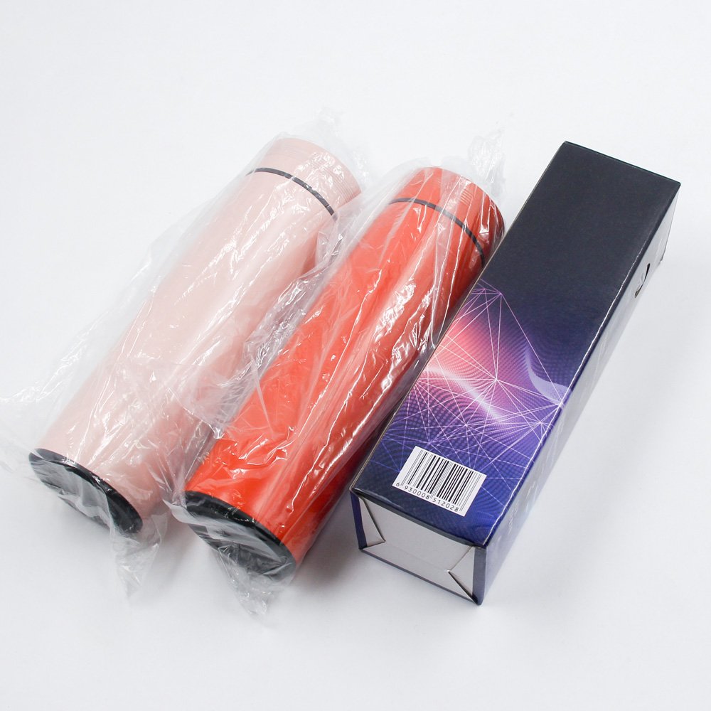304 Stainless Steel Smart Water Bottle 500ml LED Thermos Temperature Display Thermal Flask Intelligent Temperature Water Cup