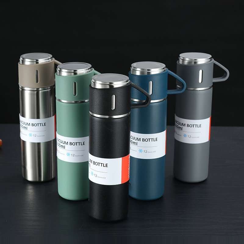 insulated stainless steel flask double walled food flask thermos