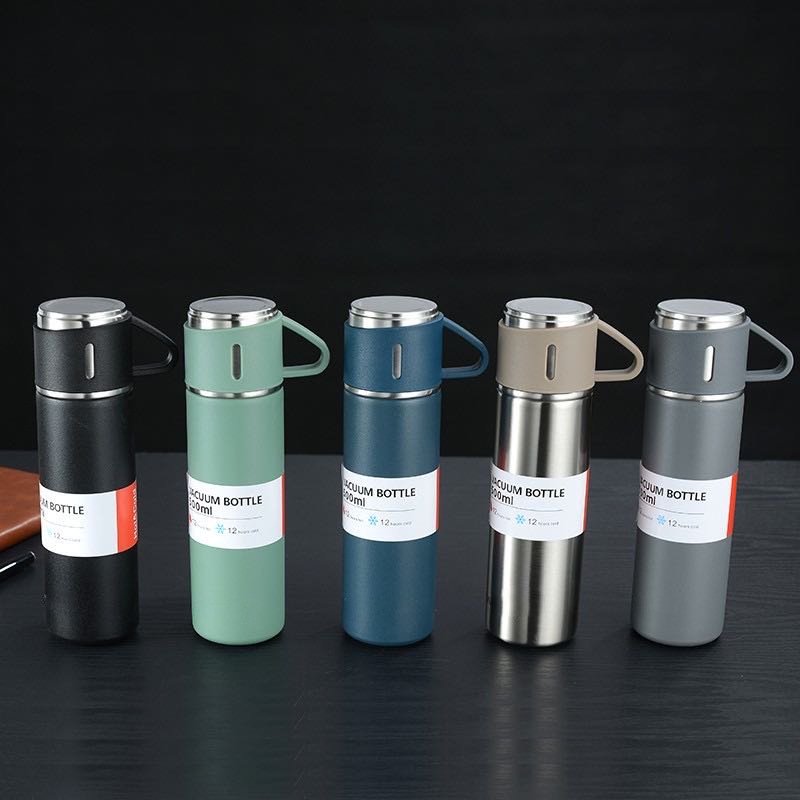 insulated stainless steel flask double walled food flask thermos