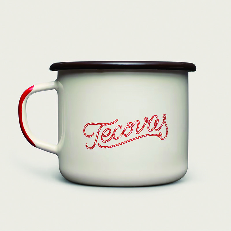 Multi-size Customize Color And Design Portable Enamel Tee Mug With Stainless Steel Rim
