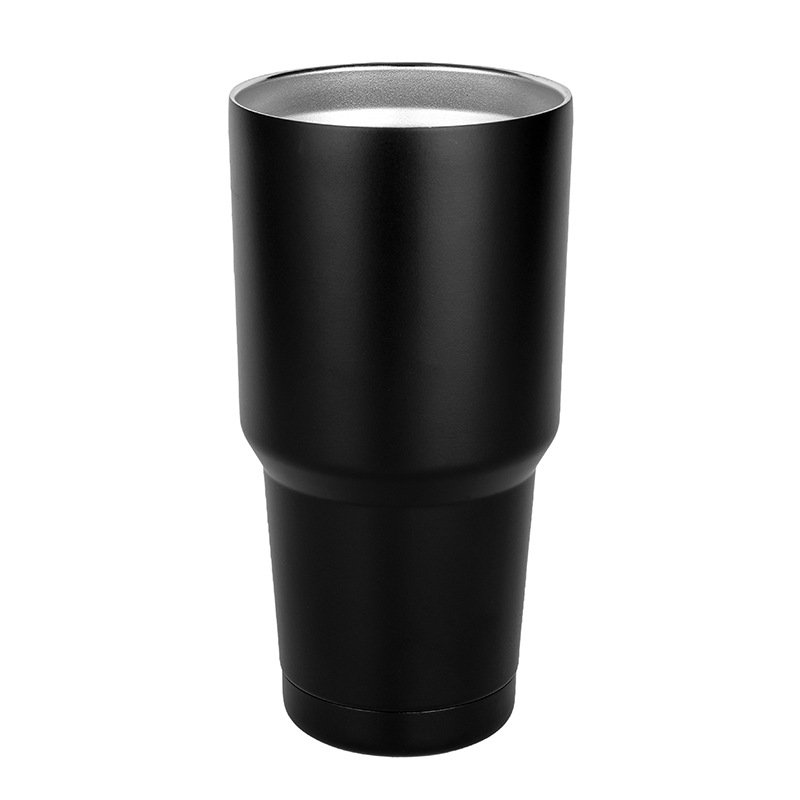 30Oz Insulated Vacuum Personalized Thermal Glass In Bulk Portable Reusable Black Matte Steel Rainbow Tumbler Cup Coffee Mug