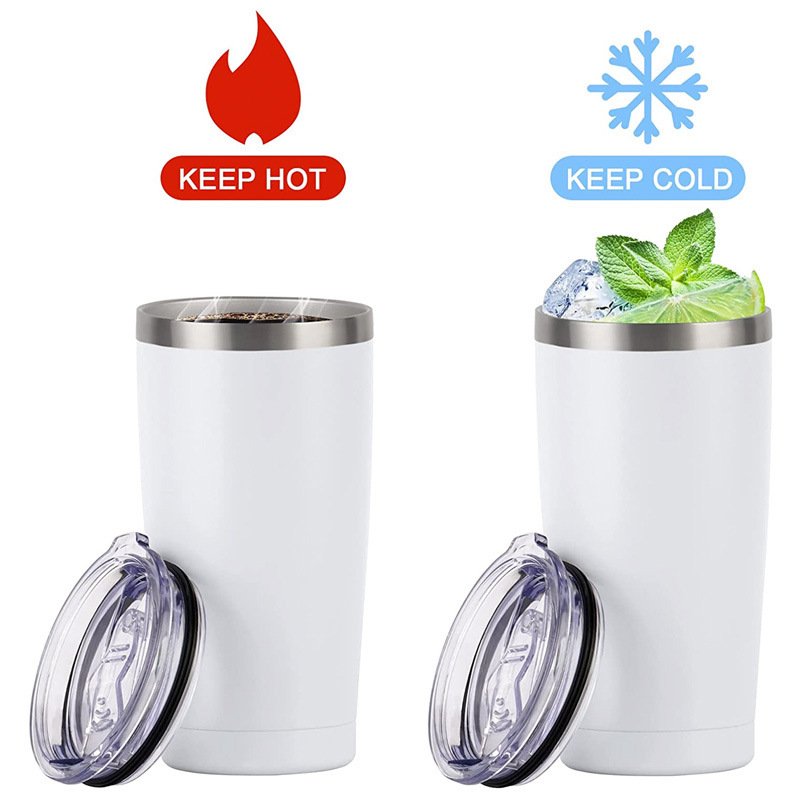 GC termos 20oz skinny straight tumbler termos de agua insulated mug water bottle stainless steel with custom logo