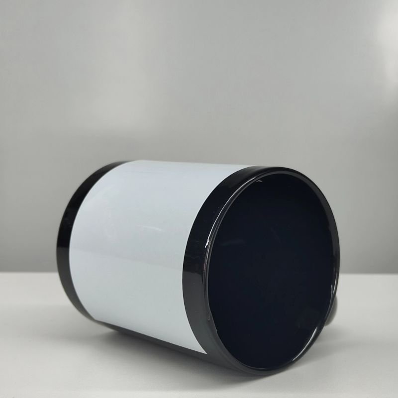 Hamning Sublimation Mugs Wholesale Coffee Cup Pearl Manufacturer 11oz Black Ceramic Mug