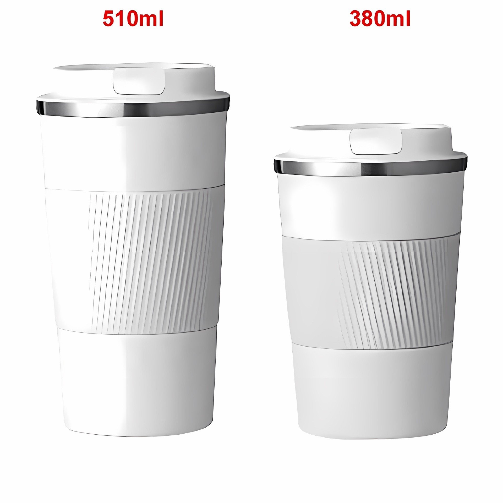 FX Factory Wholesale Bulk New Arrival 380ml/510ml Stainless Steel Coffee Mug Insulated Coffee Mug with Lid and Sleeve