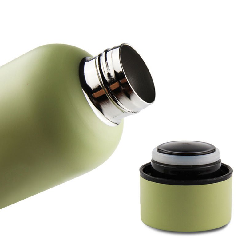 Colorful Cold And Hot Bottles Stainless Steel Tumblers Mugs With Lid